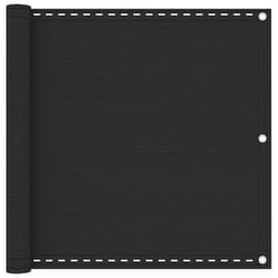 vidaXL Balcony Screen HDPE 90x600cm Anthracite Privacy Garden Panel Sunshade