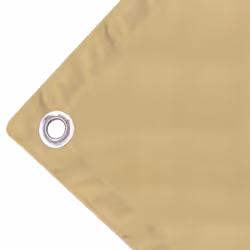 vidaXL Balcony Screen Oxford Fabric 75x400cm Beige Garden Patio Panel Sunshade - Additional view 2