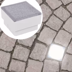 vidaXL LED Inground Lights Outdoor Ground Light Garden Light 6 pcs 100x100x68 mm - Additional view 11