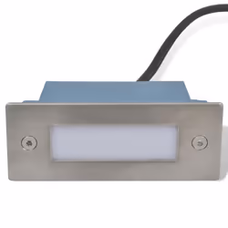 vidaXL LED Recessed Stair Lights Step Light LED Stair Light 6 pcs 44x111x56 mm - Additional view 2