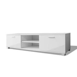 VidaXL TV Cabinet High-Gloss White 140 x 40.3 x 34.7 cm