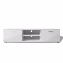 VidaXL TV Cabinet High-Gloss White 140 x 40.3 x 34.7 cm