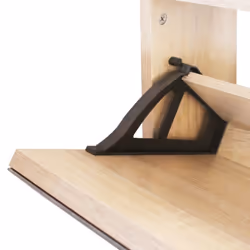 vidaXL Shoe Cabinet 3-Layer Mirror Oak Storage Organiser Pull-down Drawer - Additional view 4