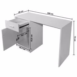 VidaXL 243058 desk - Additional view 6