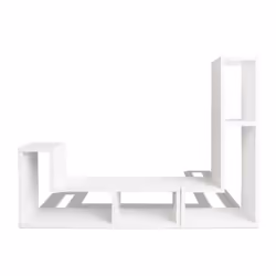 VidaXL TV Cabinet Double L-Shaped White - Additional view 6