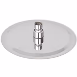 vidaXL Rain Shower Head Stainless Steel 20cm Round Adjustable Ceiling Mounted - Additional view 2
