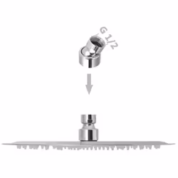VidaXL 142155 shower head Rain shower head Stainless steel - Additional view 6