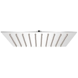 vidaXL 1/2x Rain Shower Head Stainless Steel Square Sprinkler Multi Sizes - 20 x 20 cm/ 1 pcs