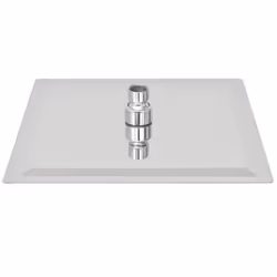 vidaXL 1/2x Rain Shower Head Stainless Steel Square Sprinkler Multi Sizes - 25 x 25 cm/ 1 pcs