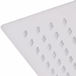 vidaXL Rain Shower Head Stainless Steel 40x40cm Square Bathroom Sprinkler