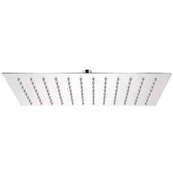 vidaXL Rain Shower Head Stainless Steel 20x30cm Rectangular Anti-limescale