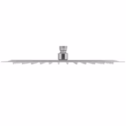 vidaXL Rain Shower Head Stainless Steel 20x30cm Rectangular Anti-limescale