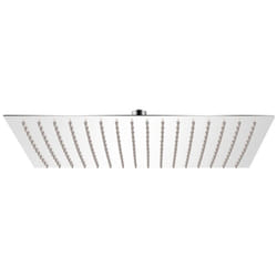 vidaXL 1/2x Rain Shower Head Stainless Steel Square Sprinkler Multi Sizes - 30 x 40 cm/ 1 pcs