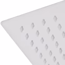 vidaXL 1/2x Rain Shower Head Stainless Steel Square Sprinkler Multi Sizes - 30 x 40 cm/ 1 pcs