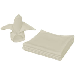 VidaXL 131439 napkin 25 pc(s) Cream Polyester