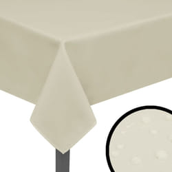 vidaXL 5x Tablecloths Cream 170x130cm Slipcover Dining Table Protector Cover