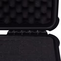 vidaXL Protective Equipment Case 40.6x33x17.4cm Black Durable Carry Box Trunk - Additional view 4