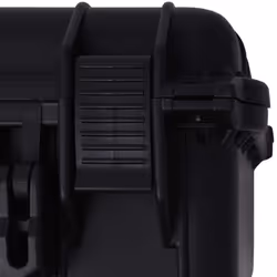 vidaXL Protective Equipment Case 40.6x33x17.4cm Black Durable Carry Box Trunk - Additional view 5