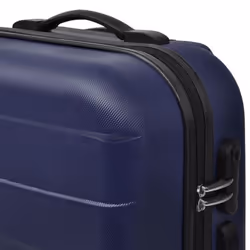 VidaXL 91144 luggage Luggage bag set Hard shell Blue ABS