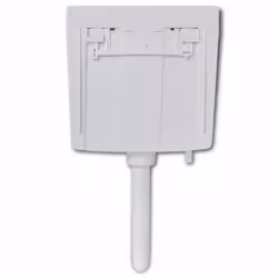 vidaXL Toilet Cistern with Bottom Water Inlet 3/6 L White Bathroom Water Tank