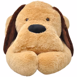 VidaXL Dog Cuddly Toy Plush Brown 160 cm
