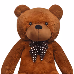 vidaXL Teddy Bear Cuddly Toy Plush Brown 170cm Soft Stuffed Toy Children Gift