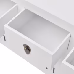 VidaXL Sideboard Chinese Style Solid Wood White - Additional view 5
