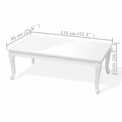VidaXL 243381 coffee/side/end table Rectangular shape - Additional view 5