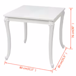 VidaXL 243382 kitchen/dining table Square shape - Additional view 5