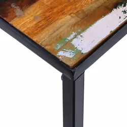 vidaXL Coffee Table Desk Furniture Home Decor Solid Reclaimed Wood 100x60x40 cm - Additional view 6