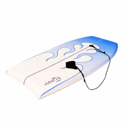 vidaXL Bodyboard Blue 94 cm Shock-absorbent Surfing Wave Riding Adults Children