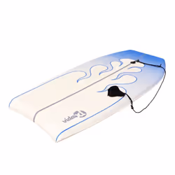 vidaXL Bodyboard Blue 104 cm Watersports Body Deck Surfing Wave Riding Safety