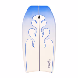 vidaXL Bodyboard Blue 104 cm Watersports Body Deck Surfing Wave Riding Safety