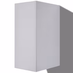 vidaXL 2x Outdoor LED Wall Lights Square Up/Downwards Lamp Lighting Fixture