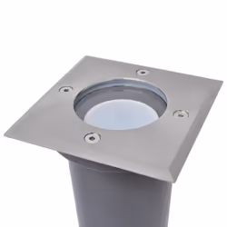 vidaXL 3x Outdoor LED Ground Lights Square Garden Patio Floor Decking Lighting - Additional view 4