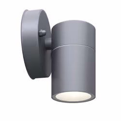 vidaXL 2x Outdoor Wall Lights Stainless Steel Downwards Black Garden Lamp
