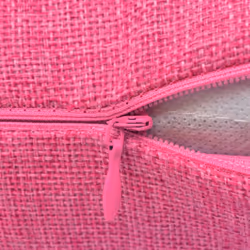 VidaXL 131570 bed pillow Square 40 x 40 cm Polyester fiber Pink