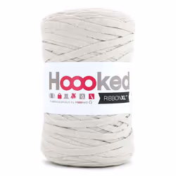 Hoooked RibbonXL, Super bulky, Super bulky, Beige, Cotton, 120 m, Camel Beige Shades