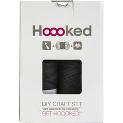 Hoooked Revisto Basket Kit W/Zpagetti Yarn-Anthracite PAK024-22