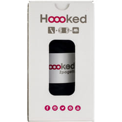 Hoooked Macrame Hanging Basket Kit W/Zpagetti Yarn-Black PAK162-1