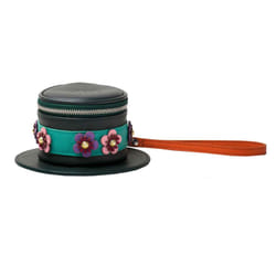 Mary Poppins Coin Purse Hat Logo new Official Disney green Womens