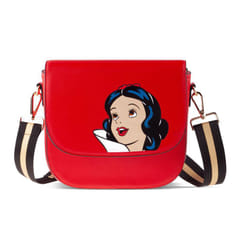 Disney Snow White Face Small Flap Shoulder Bag