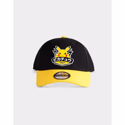 Pokémon Olympics, Adult, Unisex, Head cap, Black, Yellow, Baseball cap
