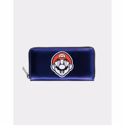 Nintendo Super Mario Summer Olympics AOP Zip Around Wallet, Violet, Image, 1 pc(s)