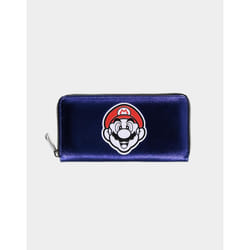 Nintendo Super Mario Summer Olympics AOP Zip Around Wallet Violet