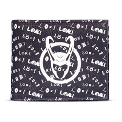 MARVEL COMICS Loki Symbols & Logos Bi-fold Wallet - MW270613LOK