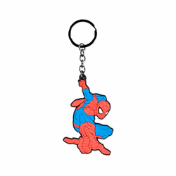 Difuzed Marvel Spiderman Rubber Keychain