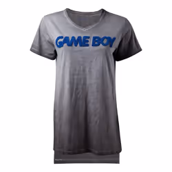 DIFUZED Gameboy, T-shirt, All, Female, Grey, Image, XL