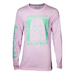 DIFUZED Rick and Morty - Japan Pickle T-shirt Crew neck Long sleeve