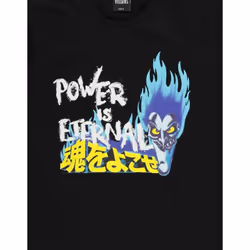 Hercules T Shirt Hades Logo new Official Mens Black - L